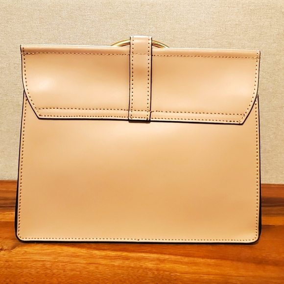 Italian Leather Shoulder and Wrist Bag New - Picture 4 of 6